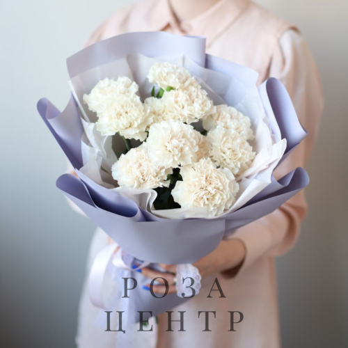 Букет белых диантусов