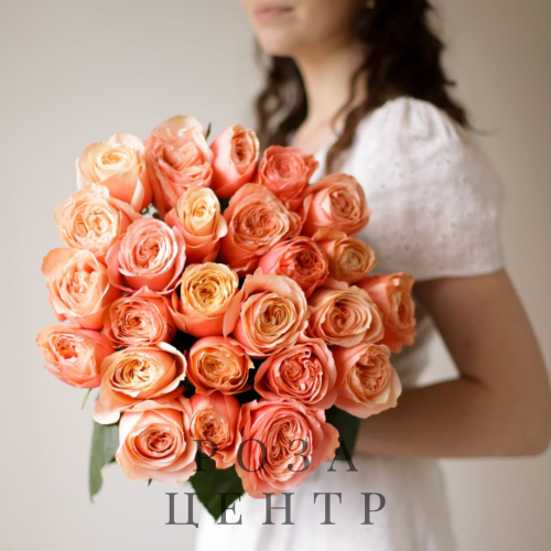 Розы пионовидные в ленту (25 шт) №1728
